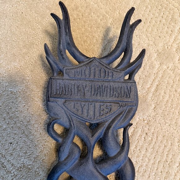 Harley Davidson Cast Iron Boot Jack. NWOT - Picture 2 of 4